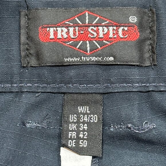 Tru-Spec 24-7 Original Pant Navy 34/30 Tactical Uniform Cargo Utility Military - Picture 5 of 7